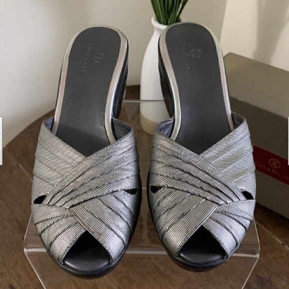 Cole Haan Air Black Austyn Suede Mule Size 9.5 - Picture 8 of 8